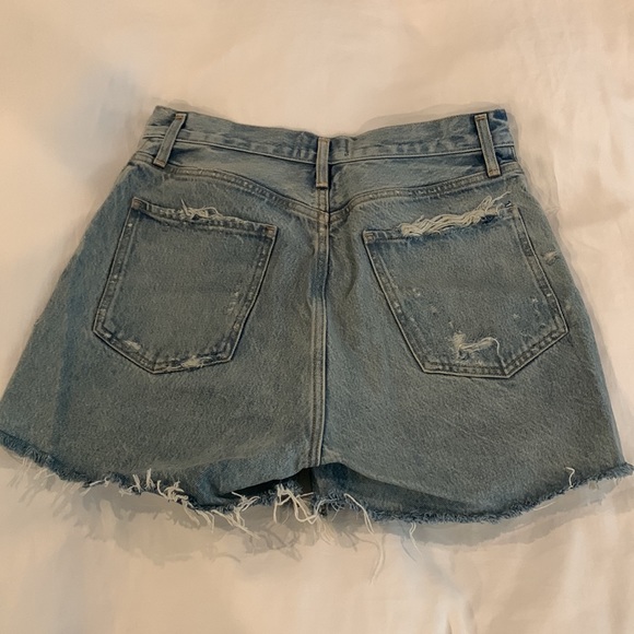 Agolde Parker Shorts Long Size 28 - Picture 2 of 3